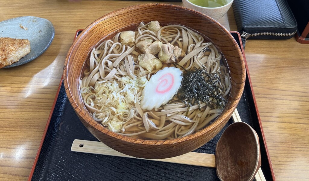岩手のキジ蕎麦。美味しかったです！