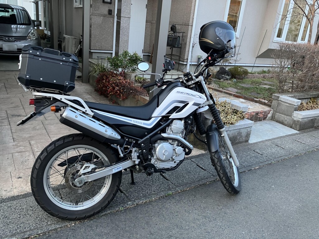 今シーズンのバイクは終了。来春安全に乗れるように、頑張って整備します！